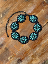 Load image into Gallery viewer, Turquoise Concho Belt
