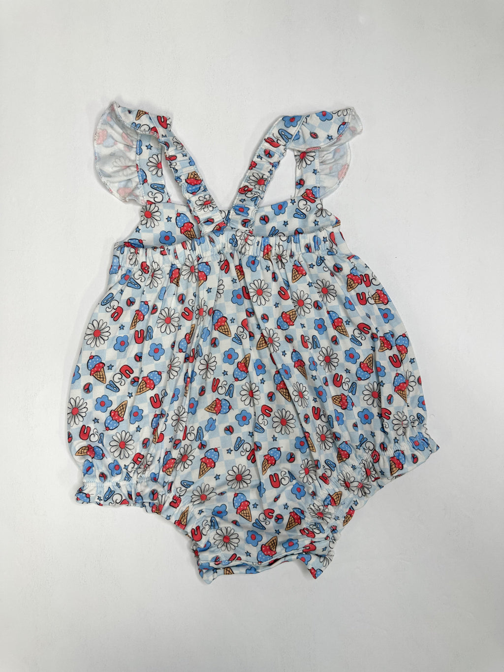 I scream, you scream, we all scream for ice cream Bamboo Romper (FINAL SALE)