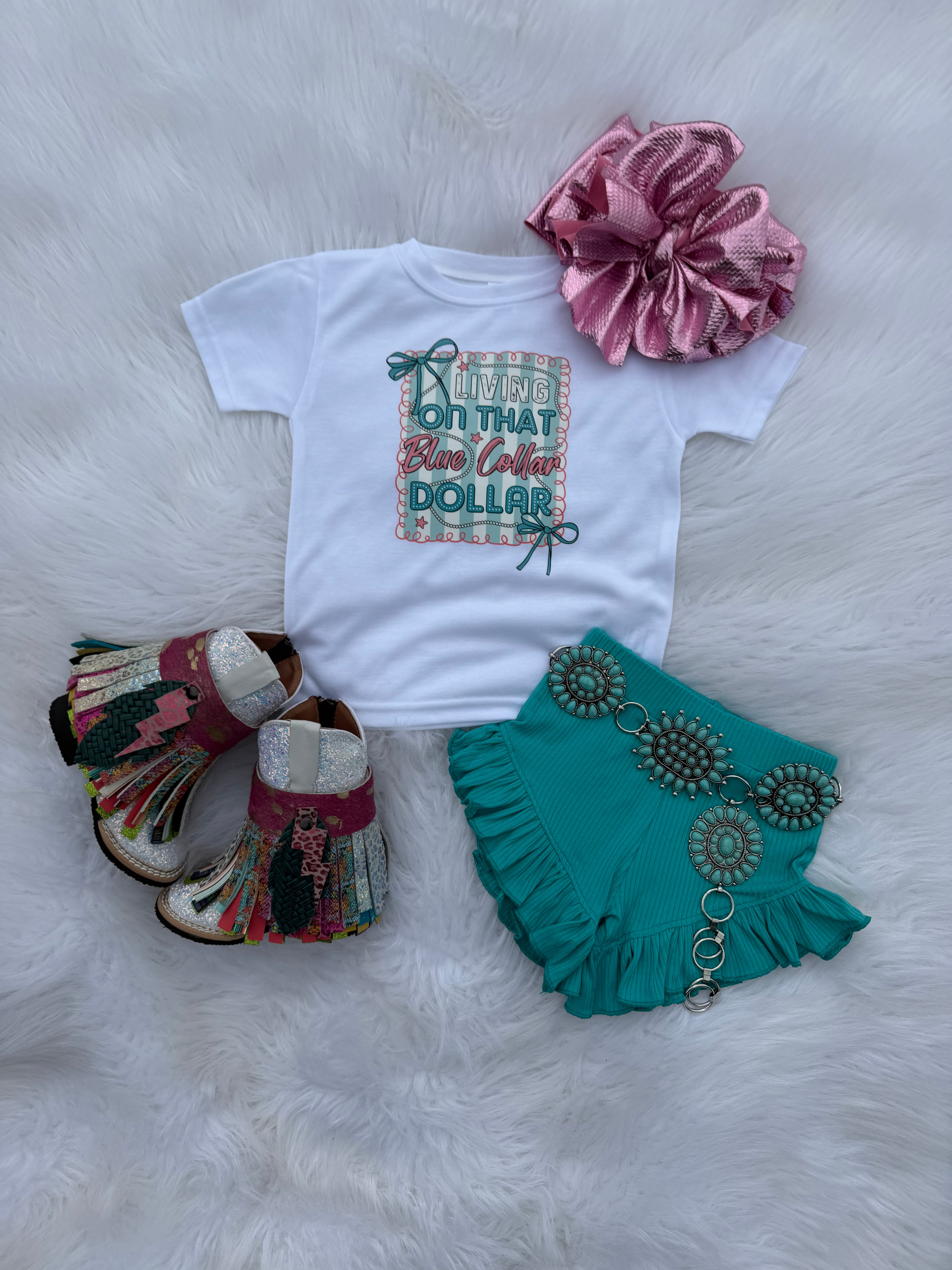 Living On That Blue Collar Dollar T-Shirts & Onesies