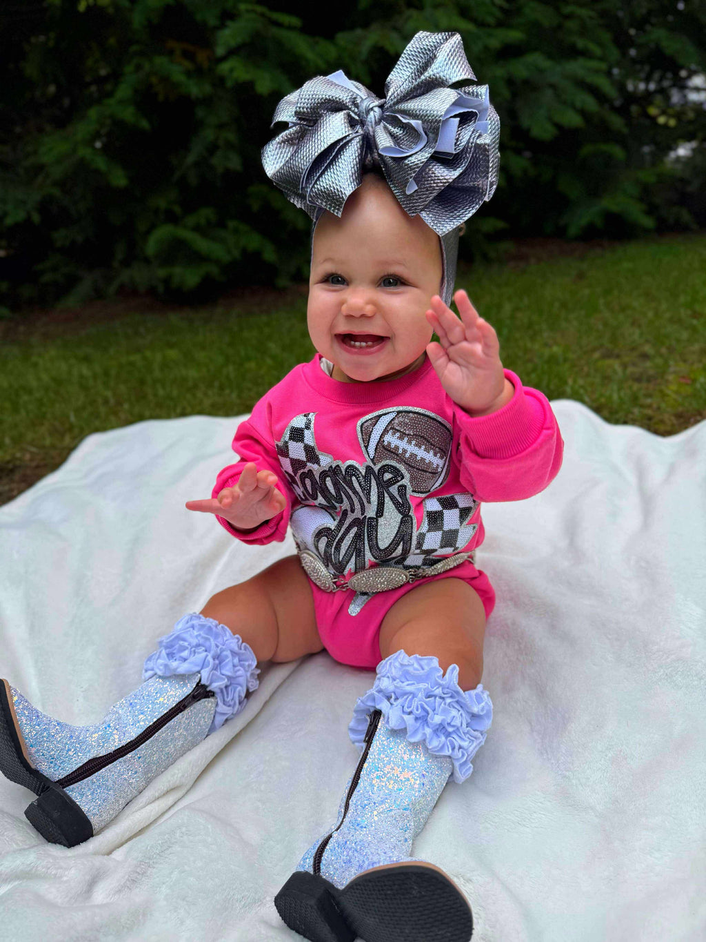 Metallic Messy Headwraps