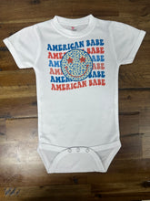 Load image into Gallery viewer, American Babe (Onesie, T-Shirt or Bubble Romper)
