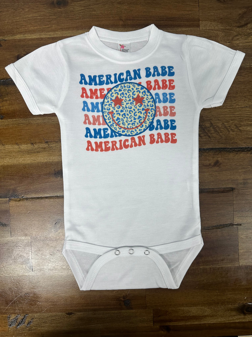 American Babe (Onesie, T-Shirt or Bubble Romper)