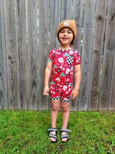 Luck Of The Draw Bamboo Short Set