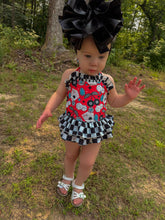 Load image into Gallery viewer, Cowgirl Luck Ruffled Swim Suit (FINAL SALE)
