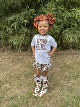 Load image into Gallery viewer, Brown cow print shorties
