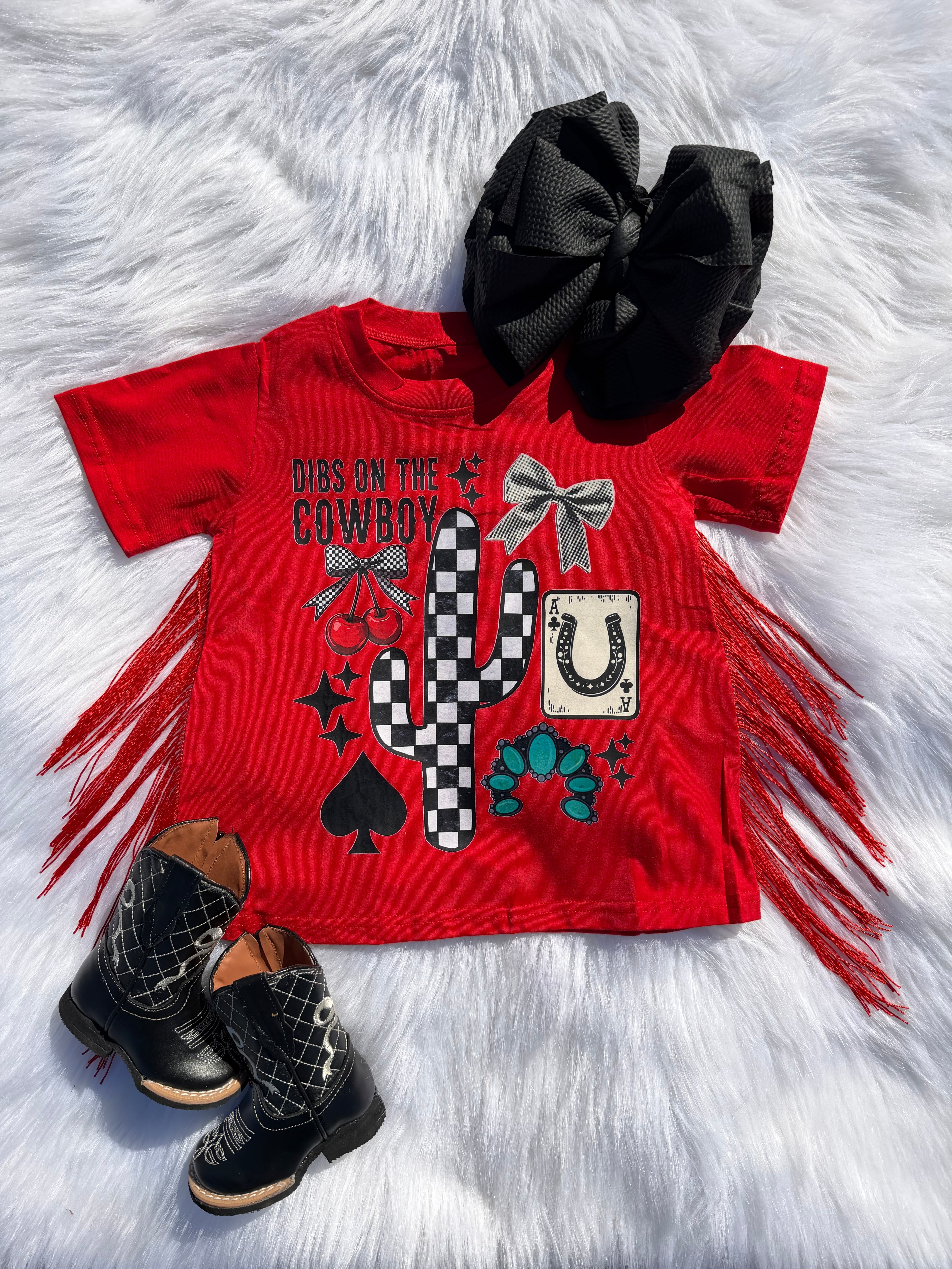 Dibs on the cowboy t-shirt dress