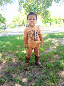 Camo Mamas Don't Let Your Babies Grow Up Without Jesus bubble romper