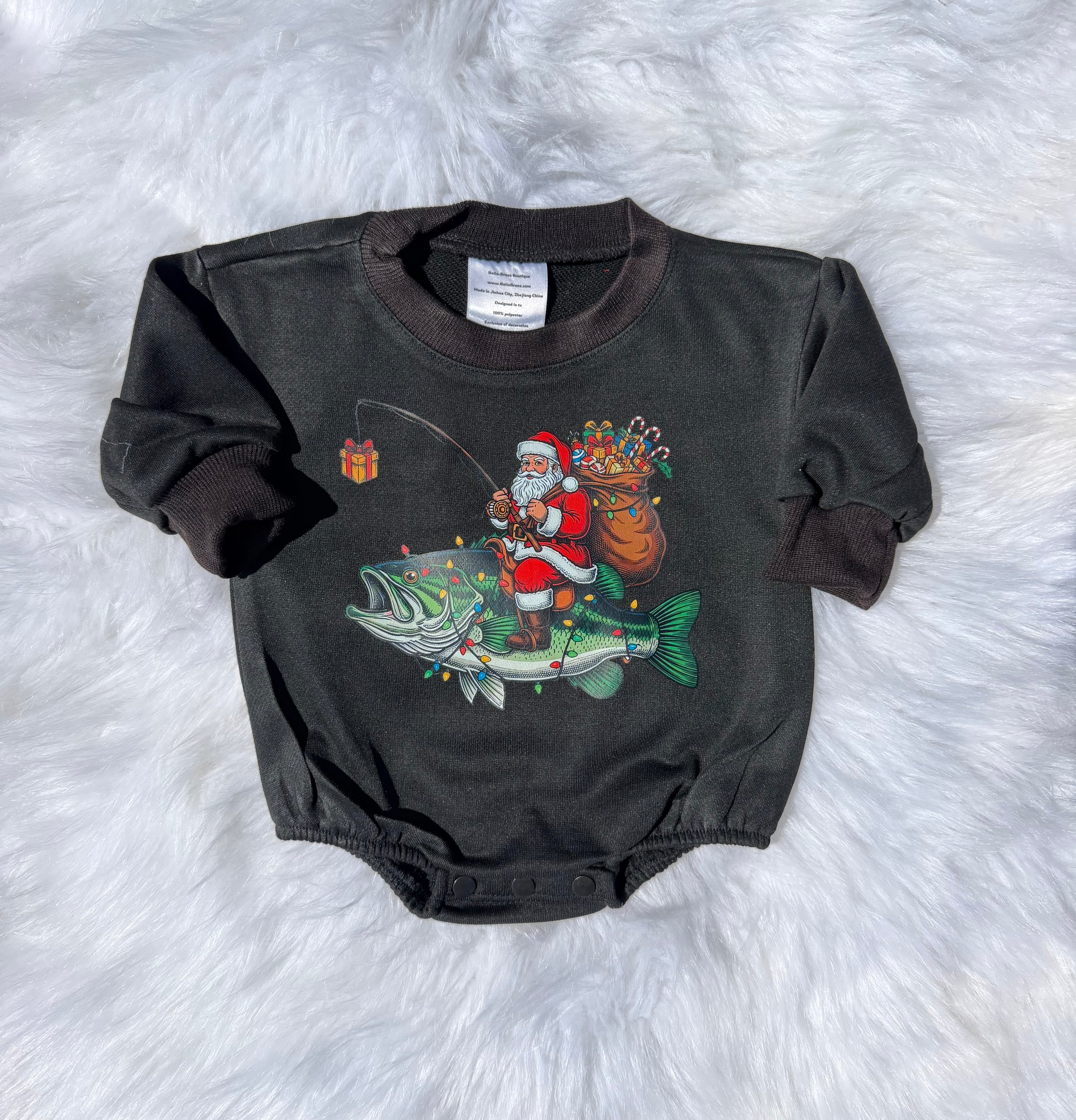 Catchin' Presents Bubble Romper