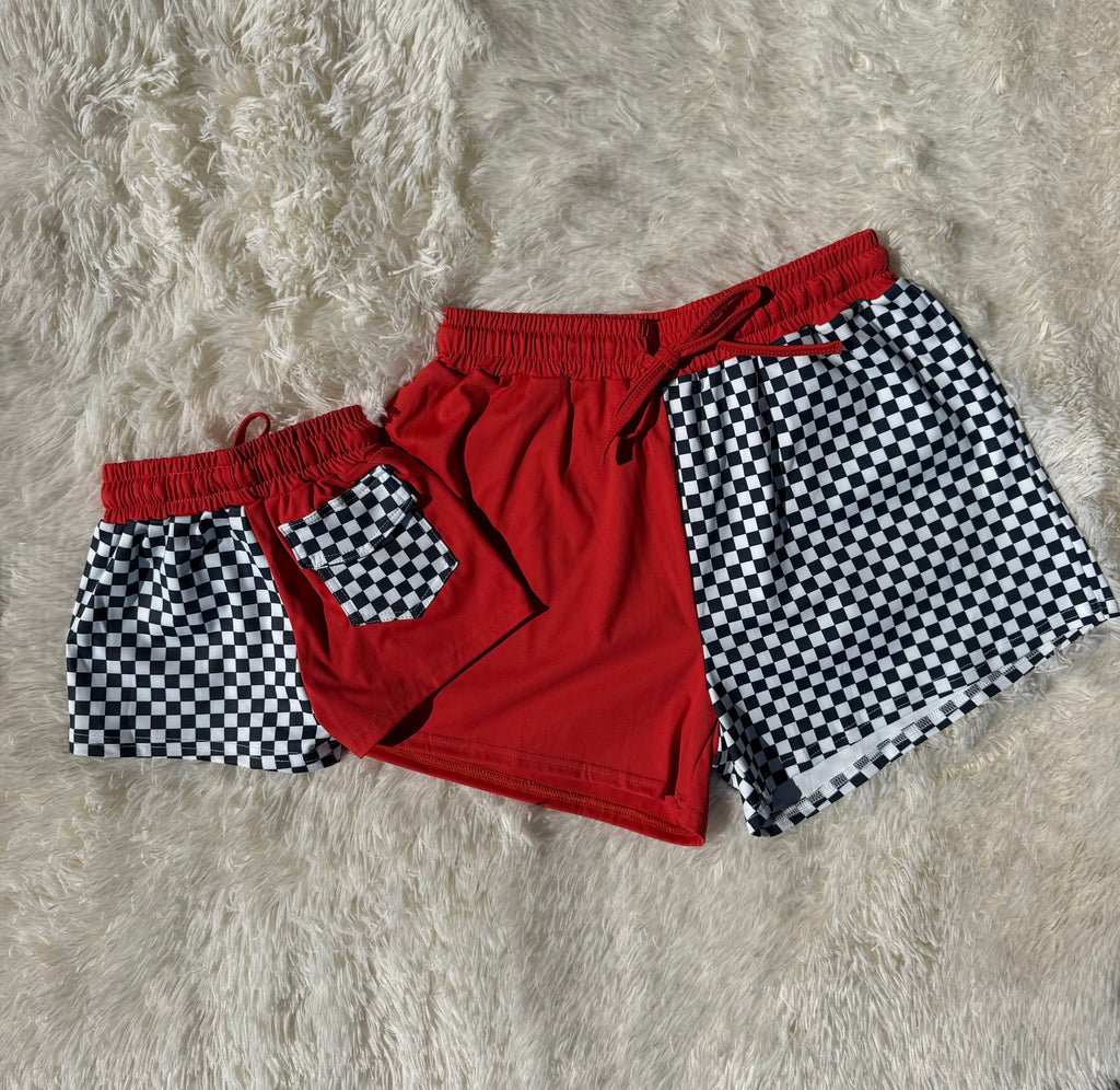 Race Ready Daddy & Me Shorts