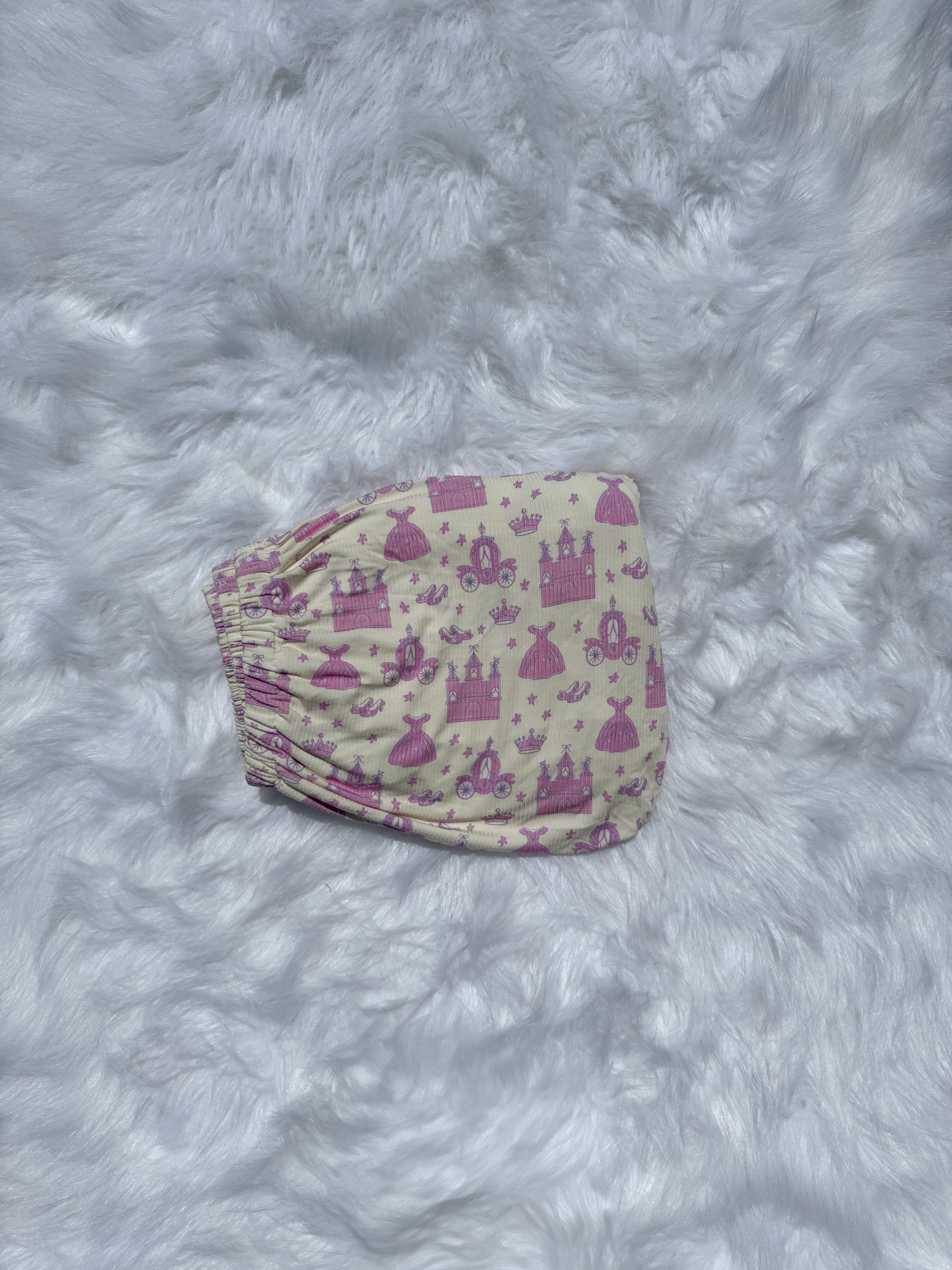 Princess Bamboo Crib Sheet