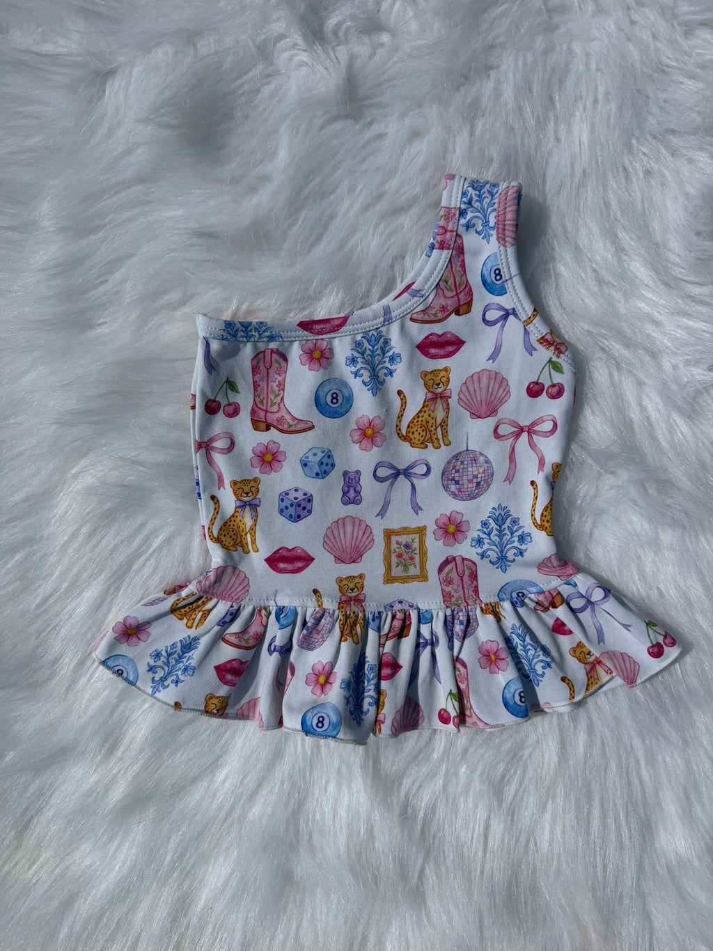 Cosmic Cowgirl One Shoulder Top