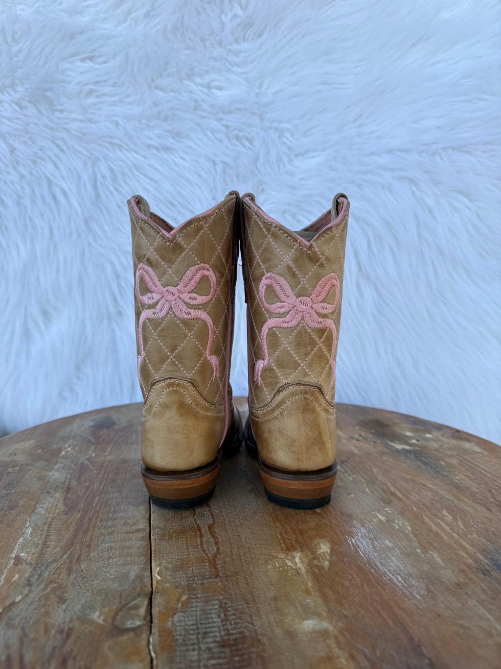 Tan Bow Tanner Mark Boots