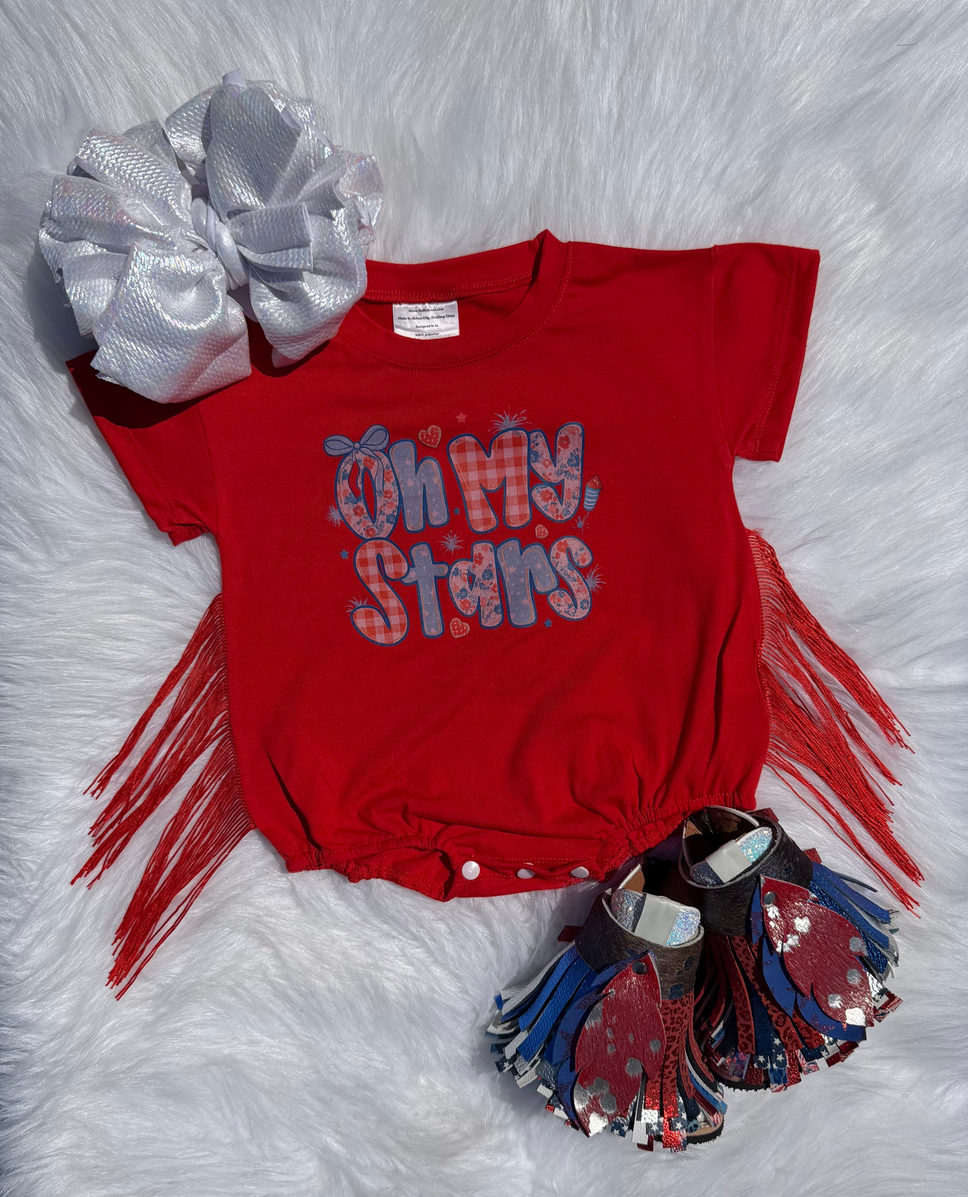 Oh My Stars Bubble Romper