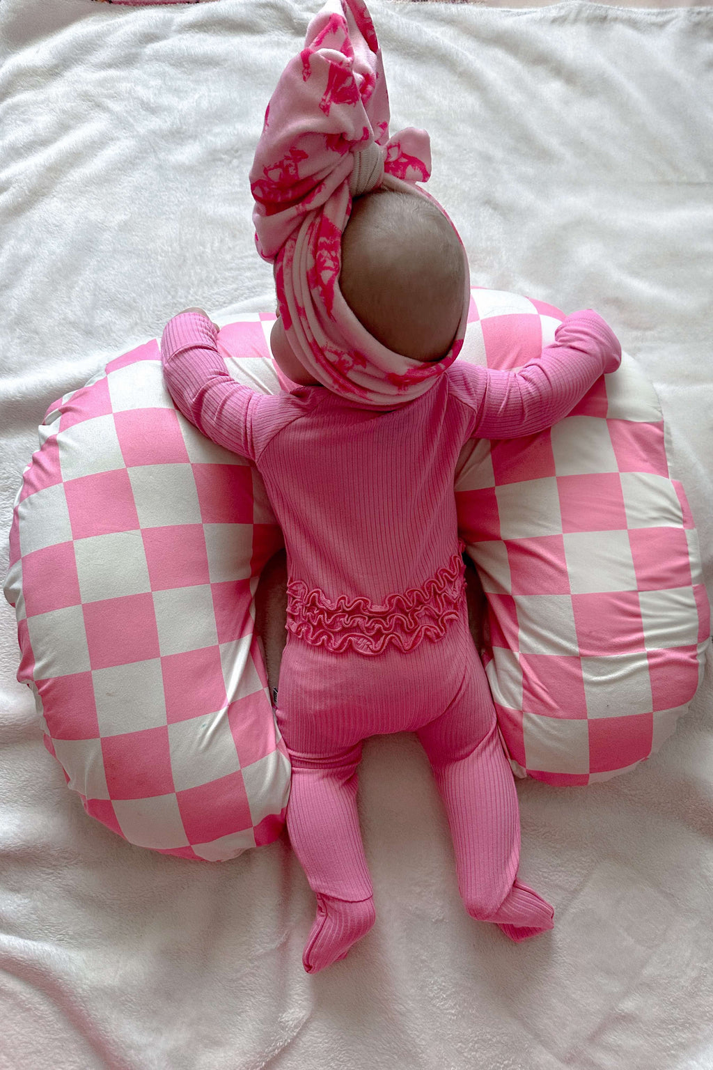 Ballerina Pink Ruffled Bamboo Sleeper