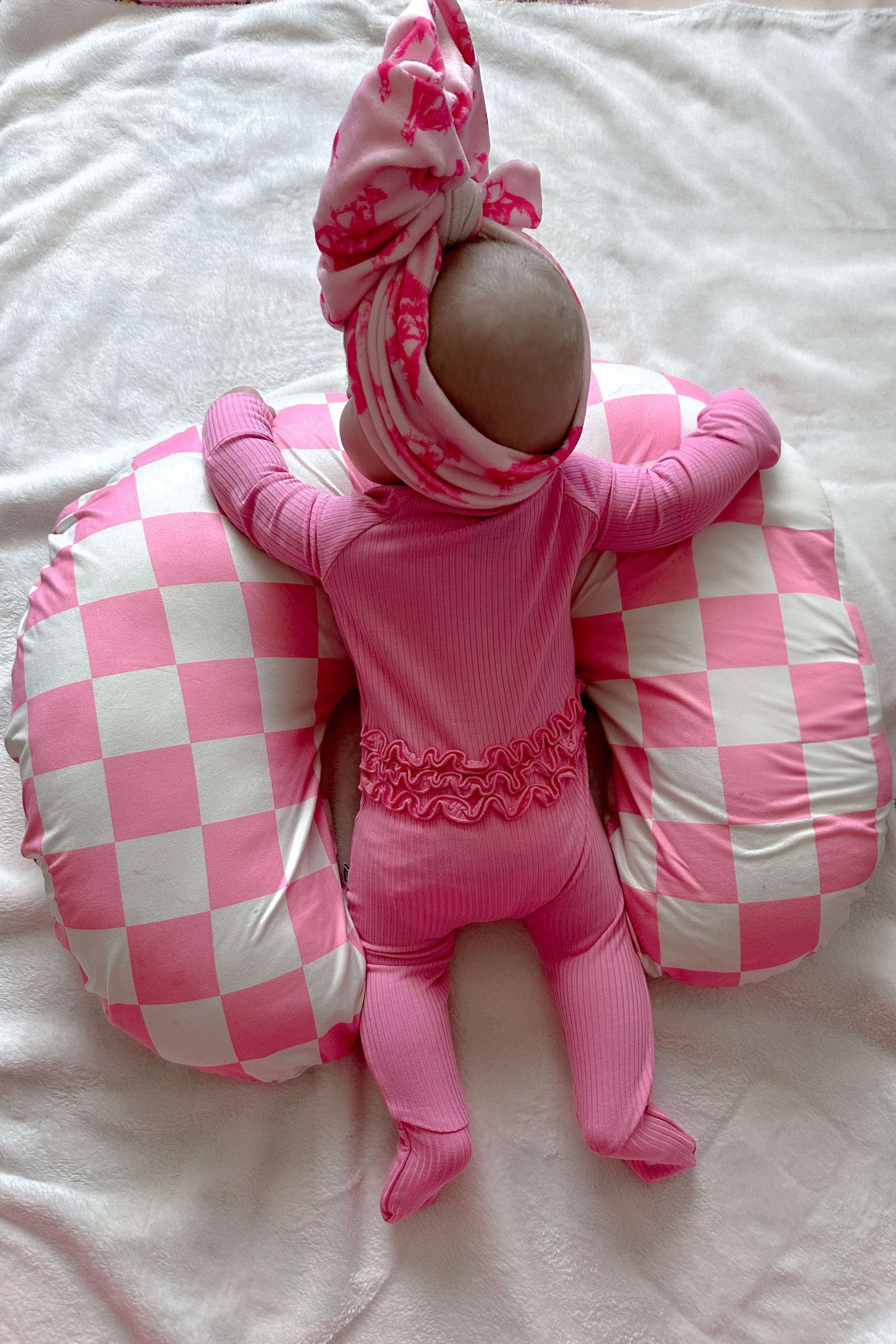 Ballerina Pink Ruffled Bamboo Sleeper