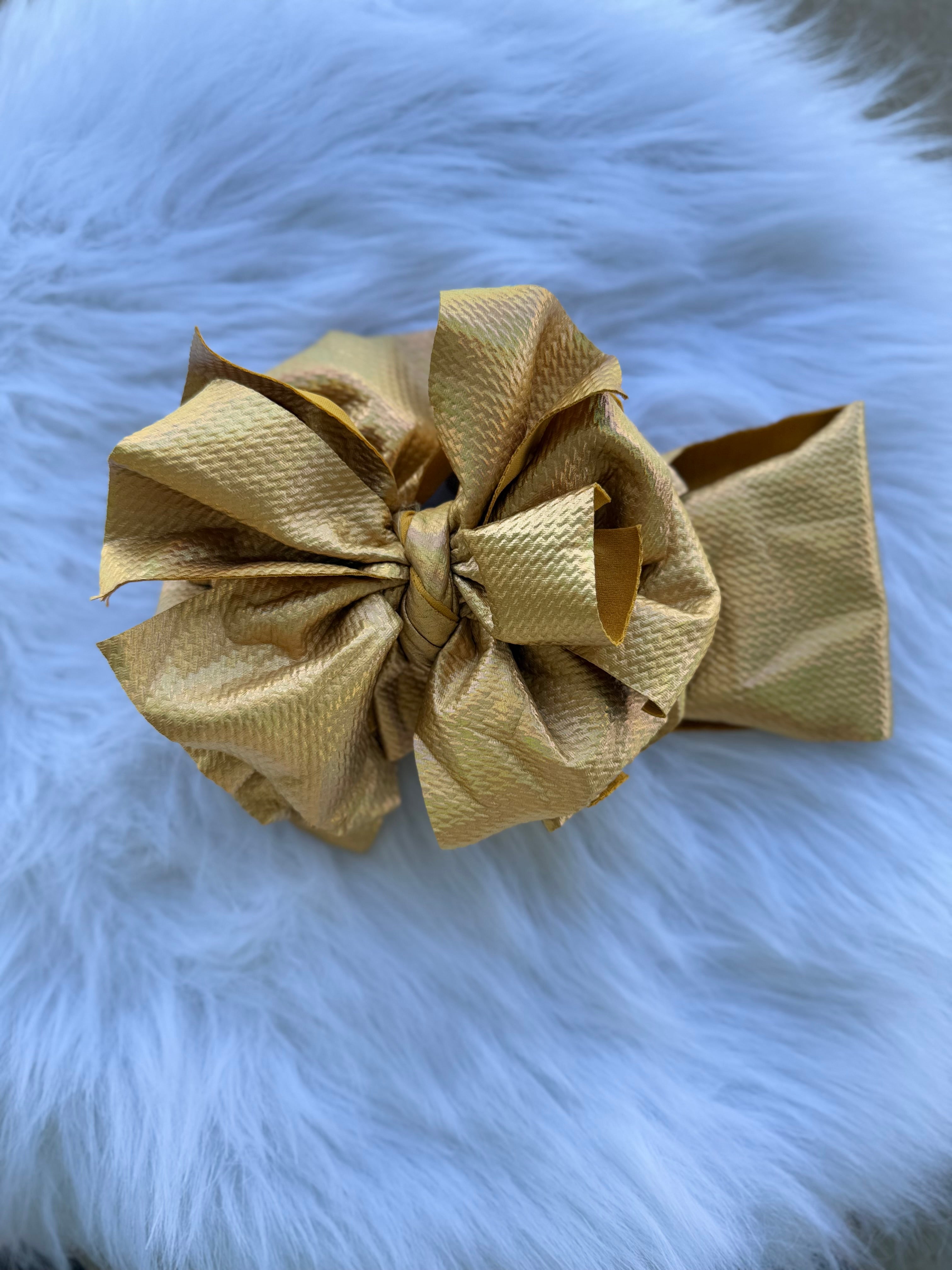 Metallic Messy Headwraps