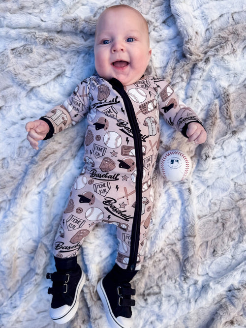 12/18 Months Game Day Bamboo Sleeper READ DESCRIPTION (FINAL SALE)