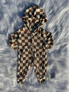 Hooded Bamboo Rompers (3 options)