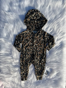 Hooded Bamboo Rompers (3 options)