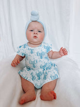 Load image into Gallery viewer, Blue Ribbon Dreams Bamboo Skirted Romper
