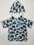 Red, White & Vrooooom Bamboo Hooded Top (FINAL SALE)