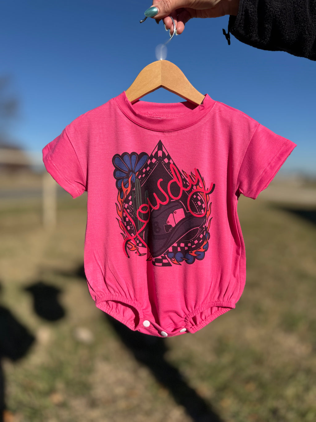 Howdy Bubble Romper