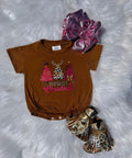 Howdy Christmas bubble romper