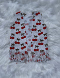 Cherry-licious Fringe Duster (FINAL SALE)