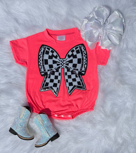 Pit Stop Princess Bubble Romper