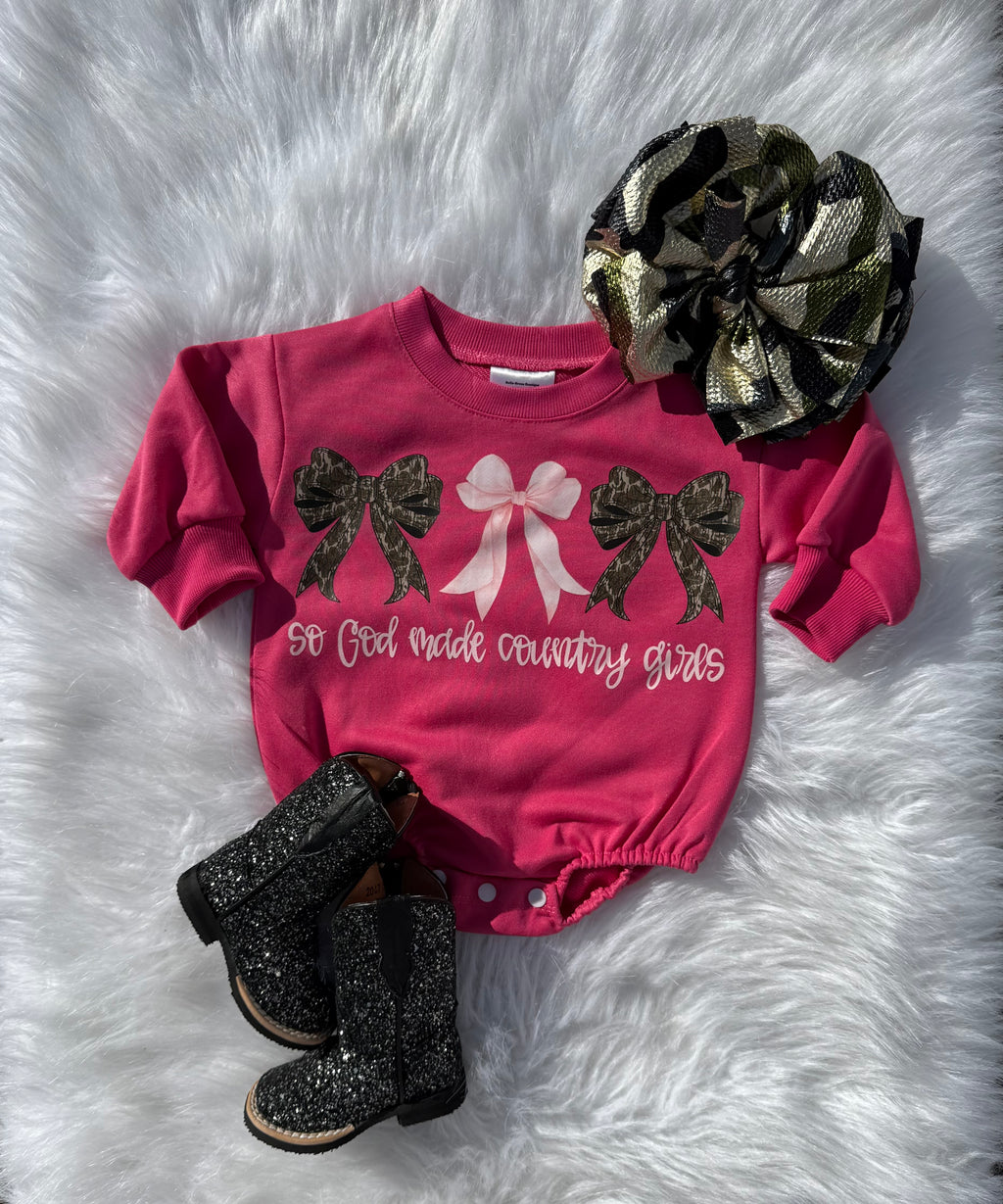 Country Girls Bubble Romper