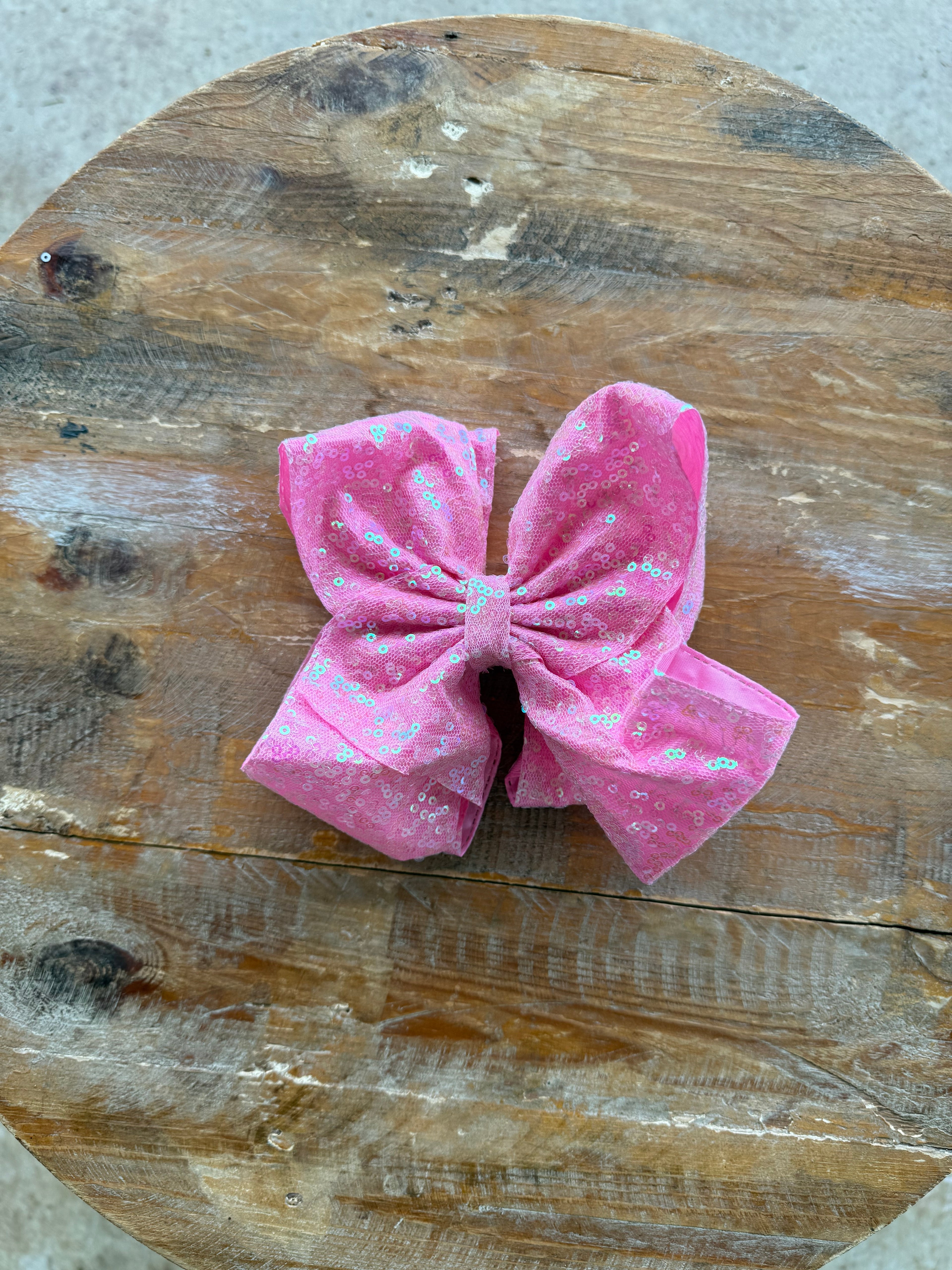 Sequin 7 inch bows (FINAL SALE)
