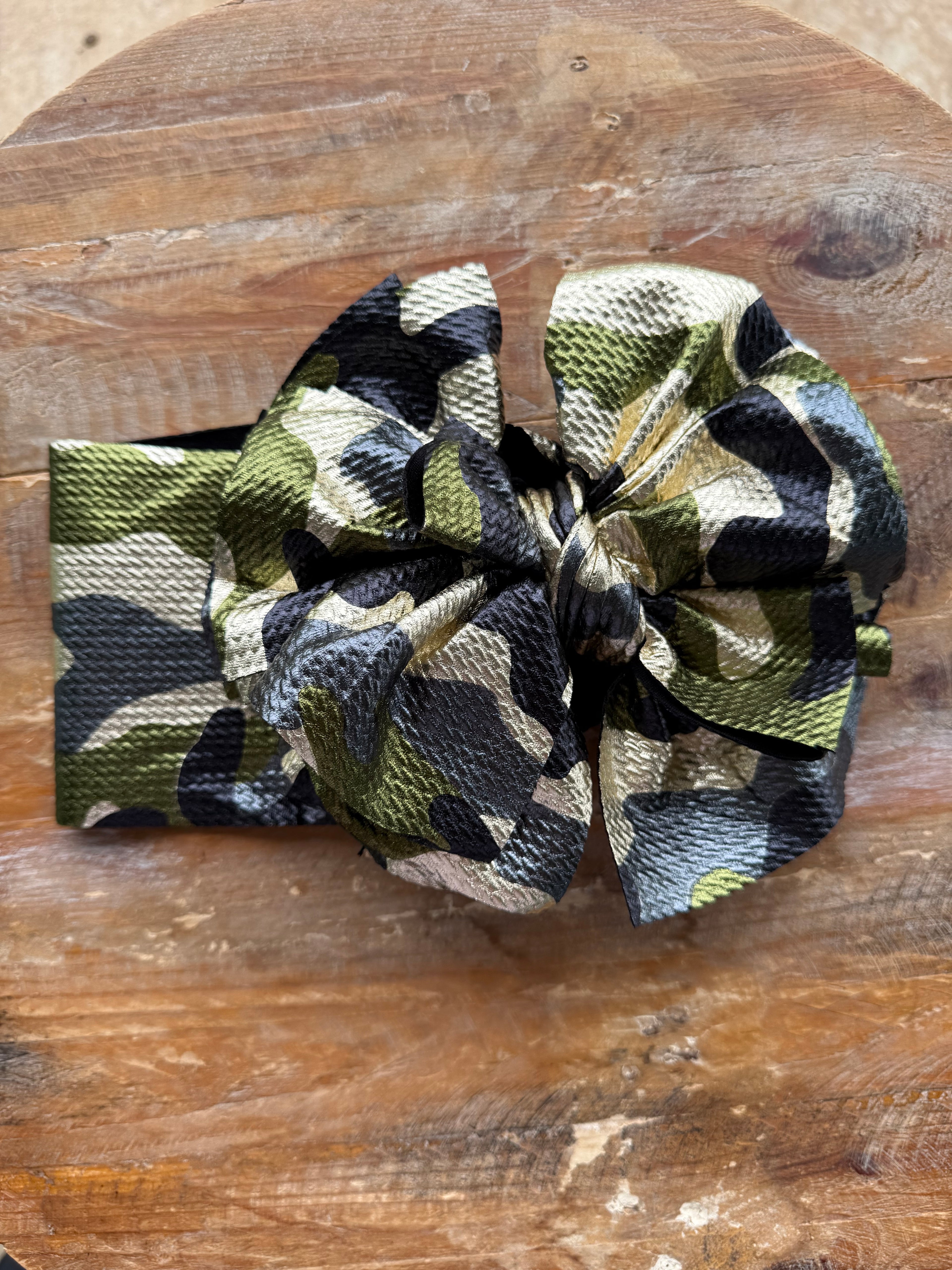 Metallic Messy Headwraps