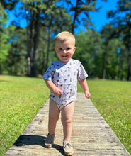 Load image into Gallery viewer, Wild &amp; Western Bubble Romper
