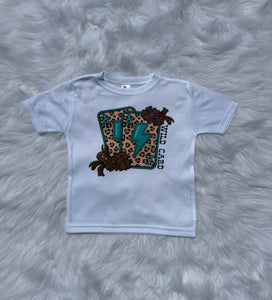 Cheetah Cards bodysuit/tee