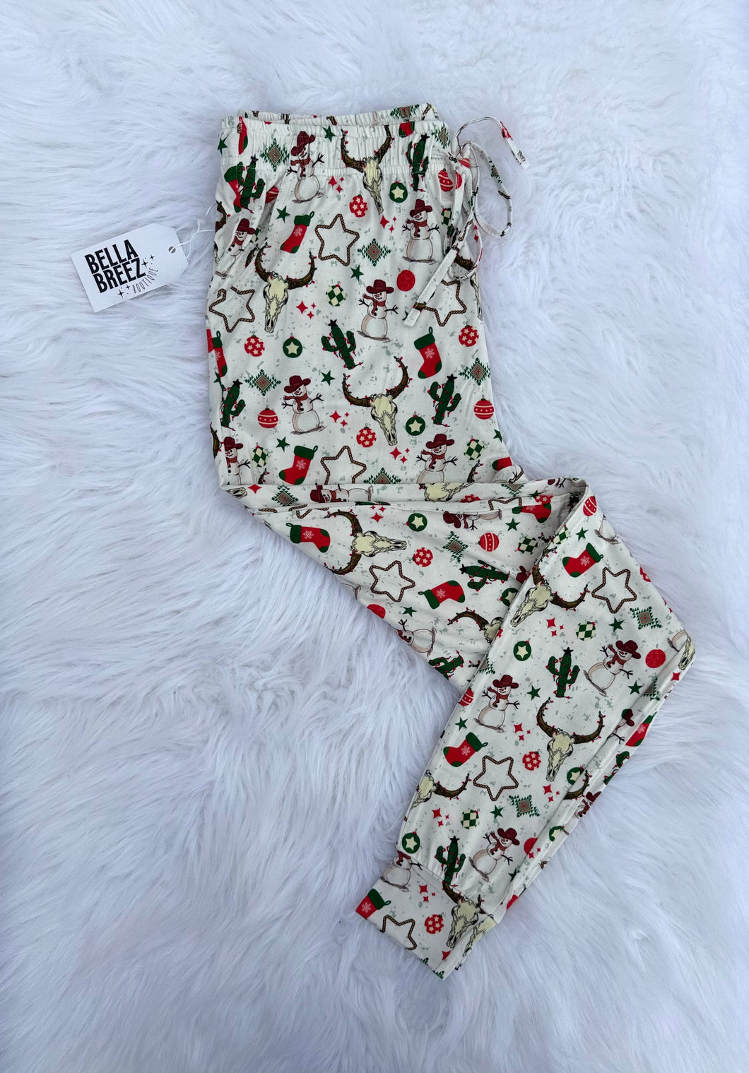 Western Wonderland Adult Bamboo Joggers