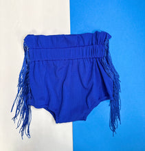 Load image into Gallery viewer, Royal Blue Fringe Bloomies
