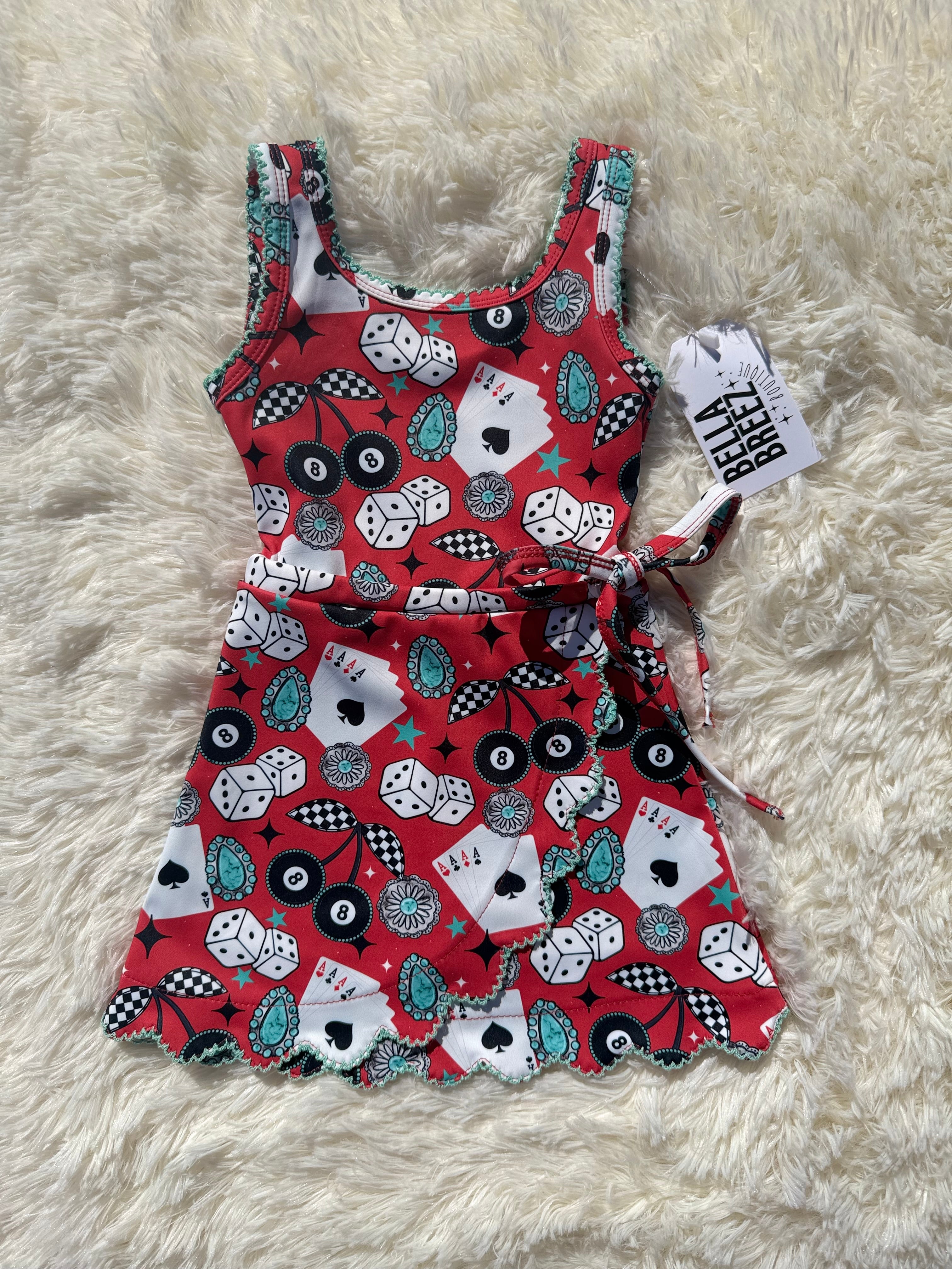 Cowgirl Luck Athletic Dress