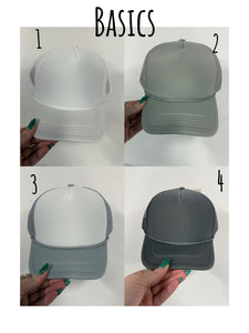 Custom Coquette Trucker Hats! (Multiple options)