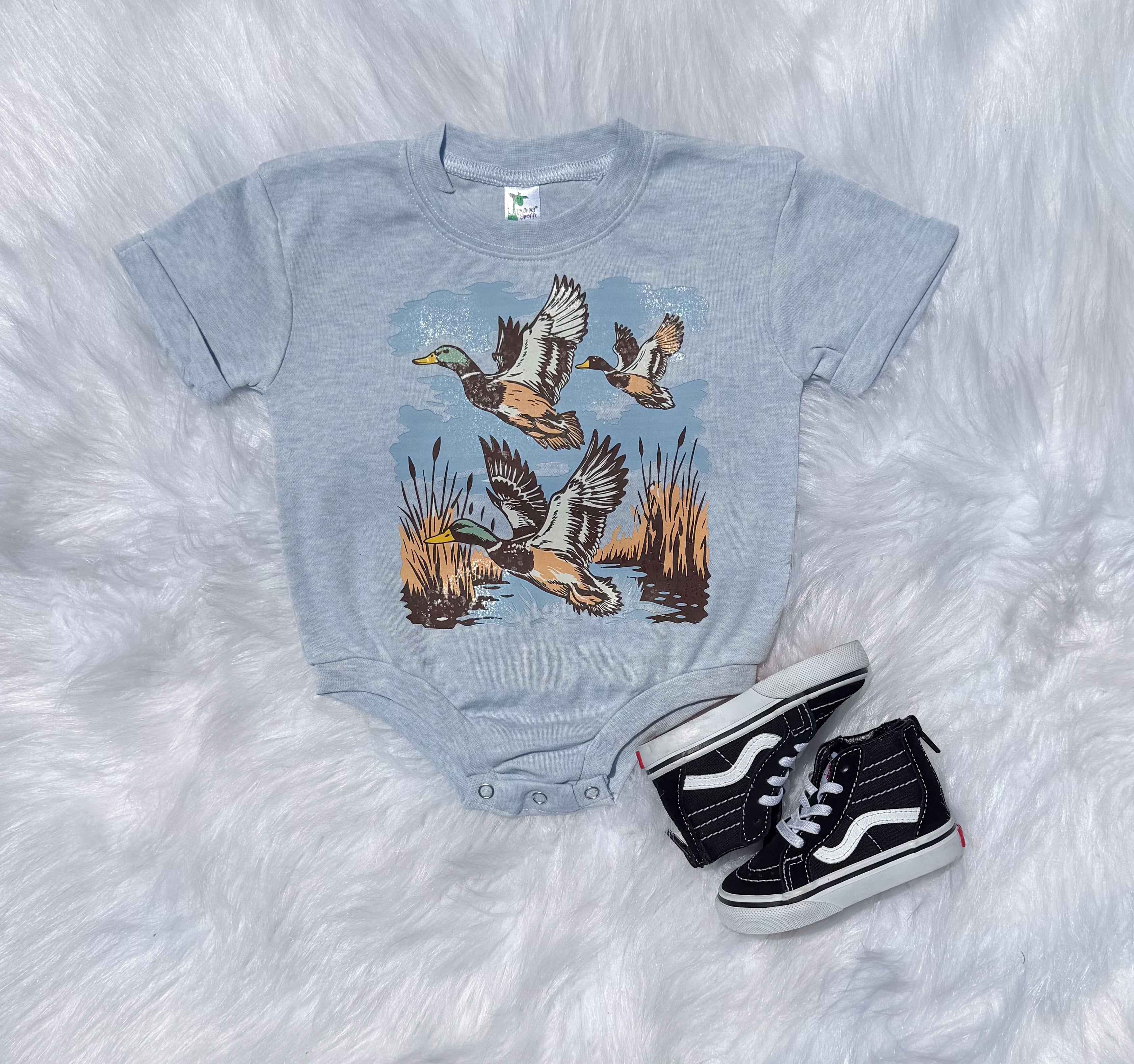 Take Flight bubble romper