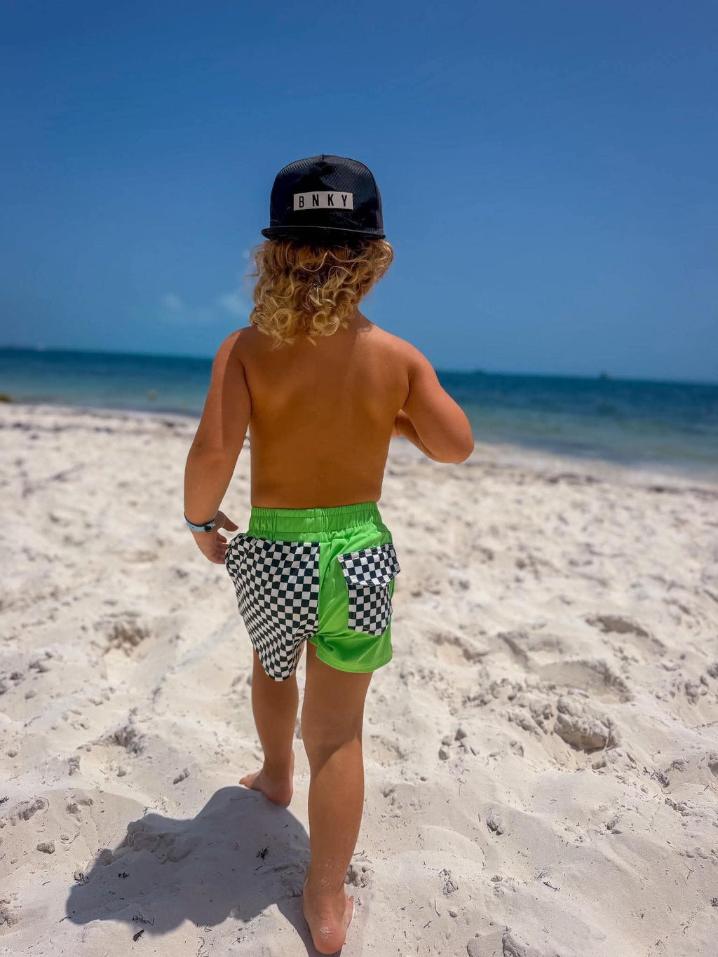 Neon Nitro Daddy & Me Shorts