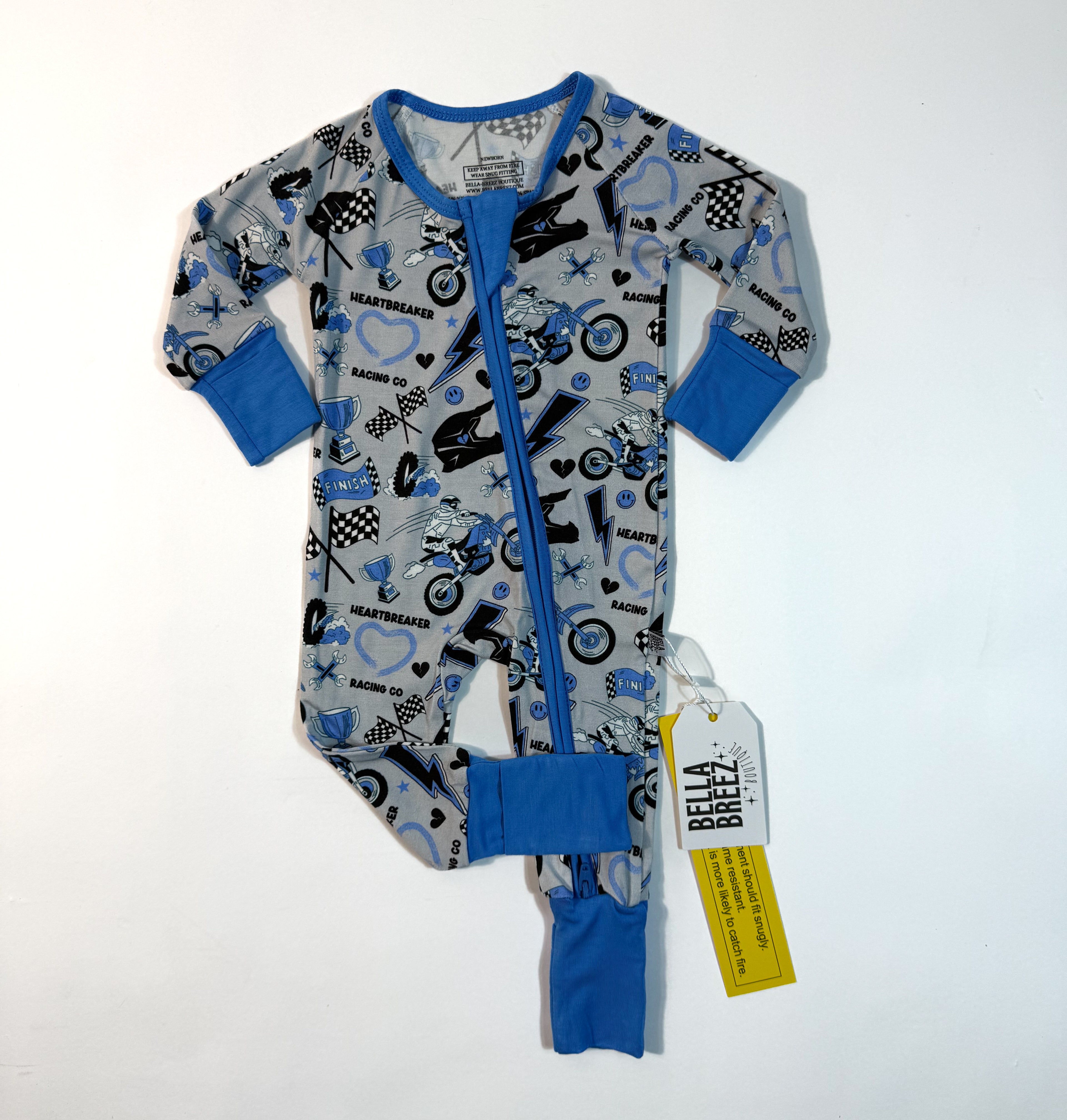 BLUE Heartbreaker Racing Co Bamboo Sleeper READ DESCRIPTION (FINAL SALE)