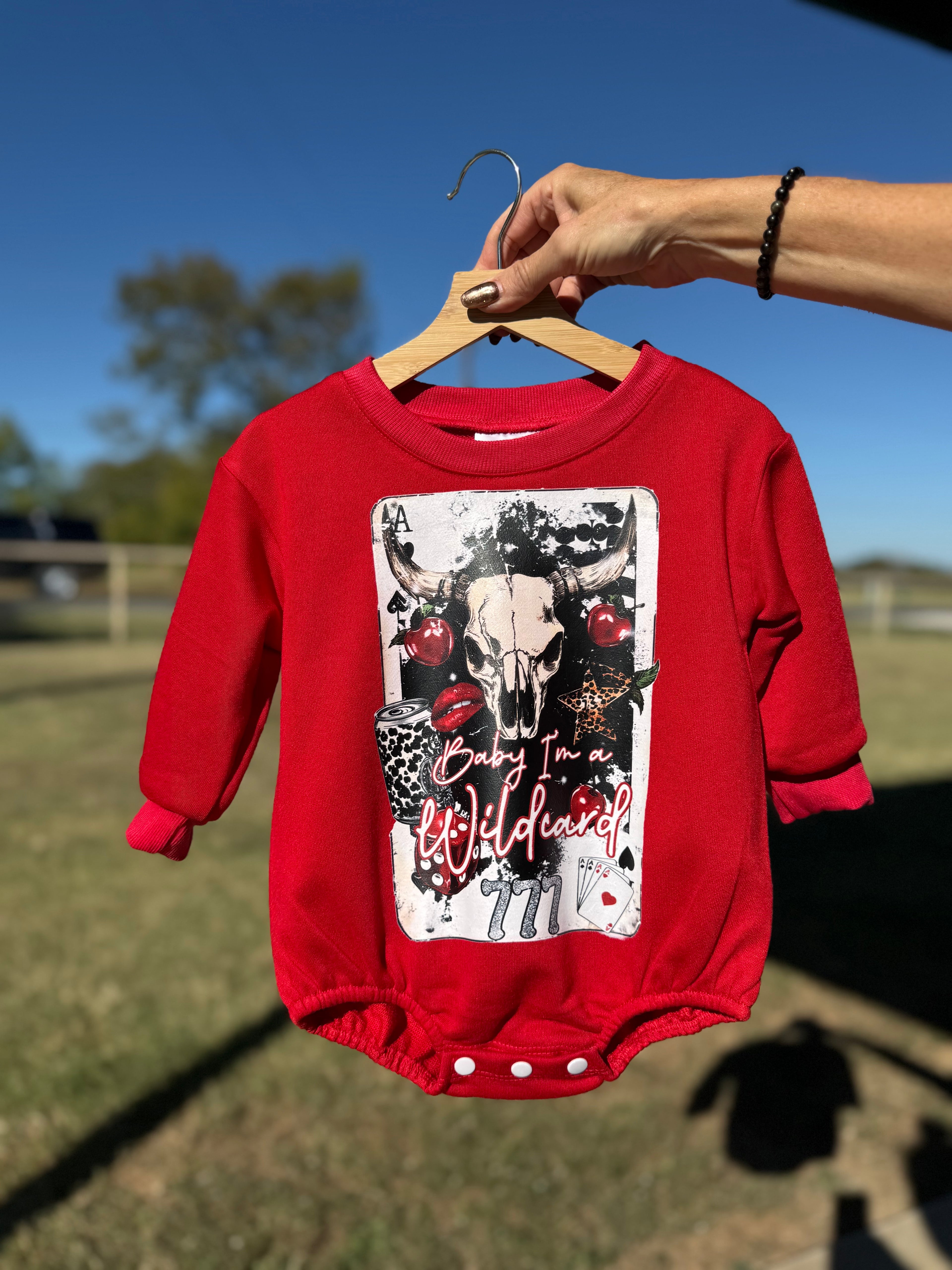 Wildcard Bubble Romper