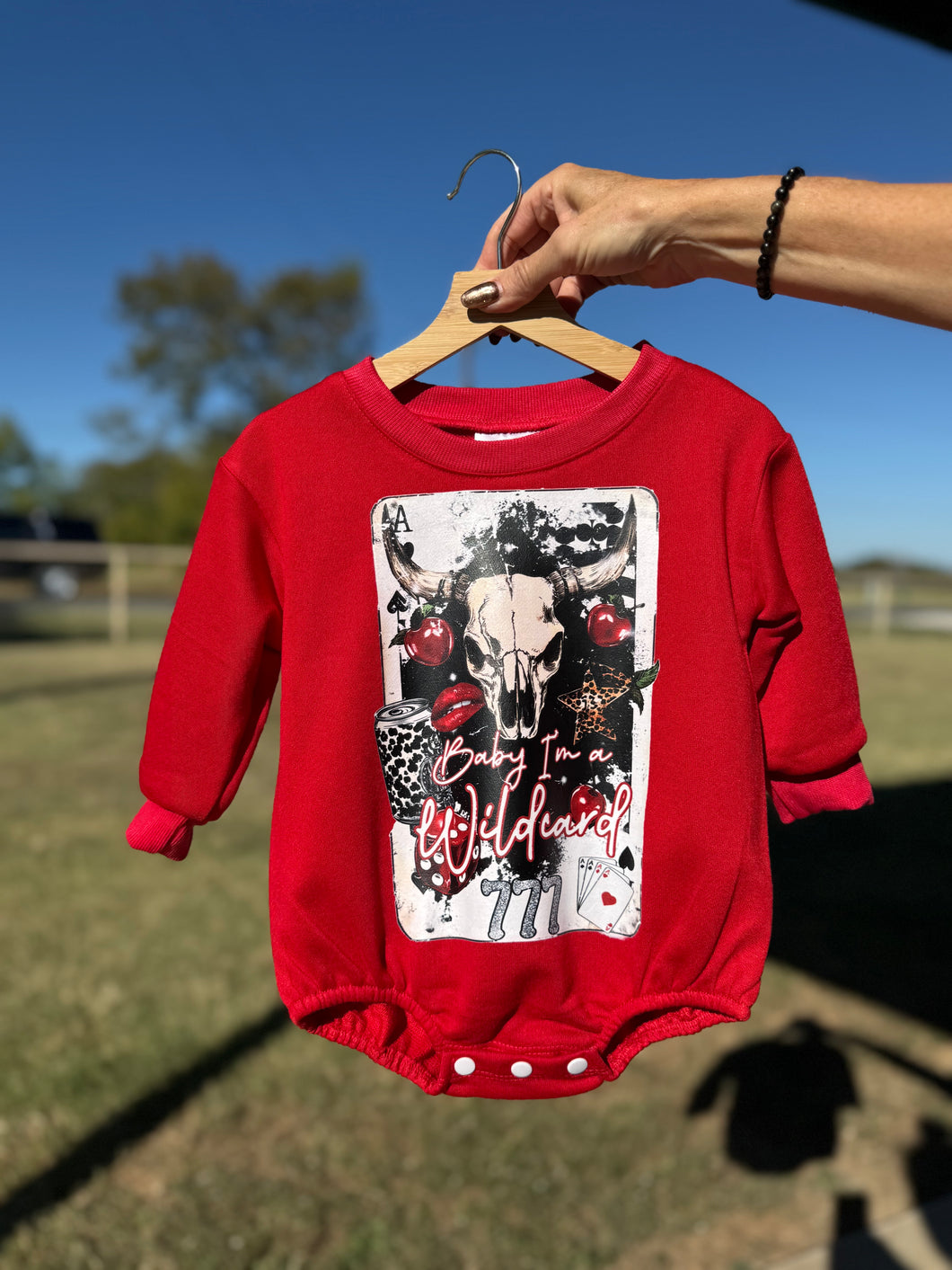 Wildcard Bubble Romper