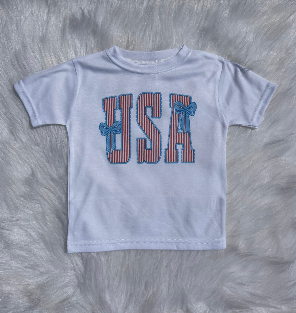 USA Striped T-Shirts & Onesies