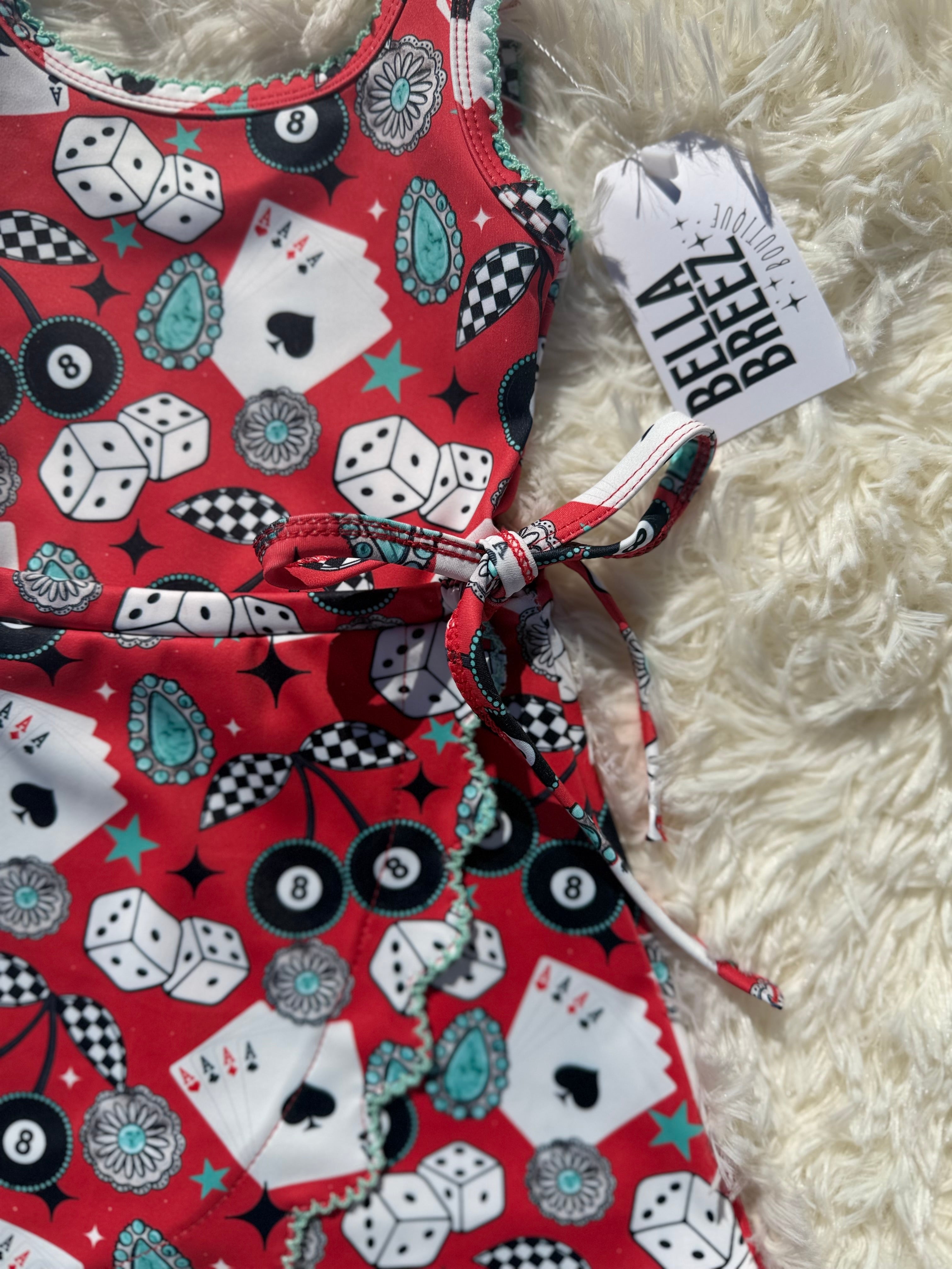 Cowgirl Luck Athletic Dress