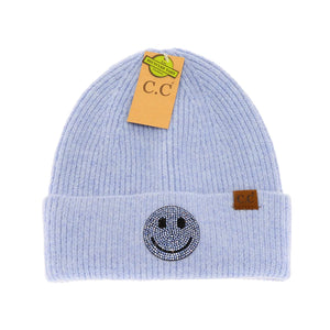 Happy Face Beanie (kids and adult)