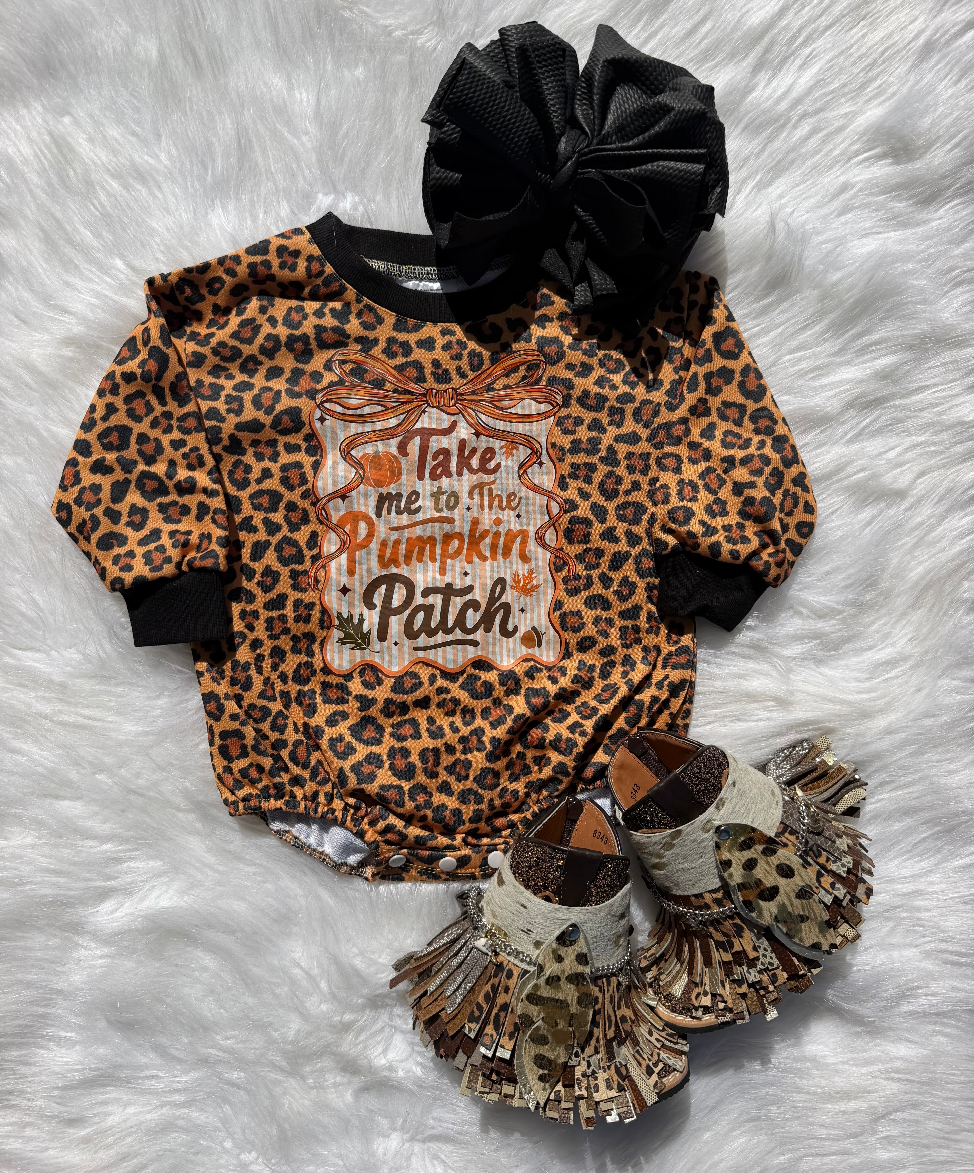 Pumpkin Patch Bubble Romper