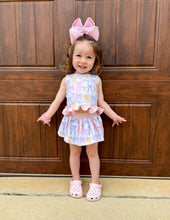 Load image into Gallery viewer, Spring Bows Skirted Ruffle Set
