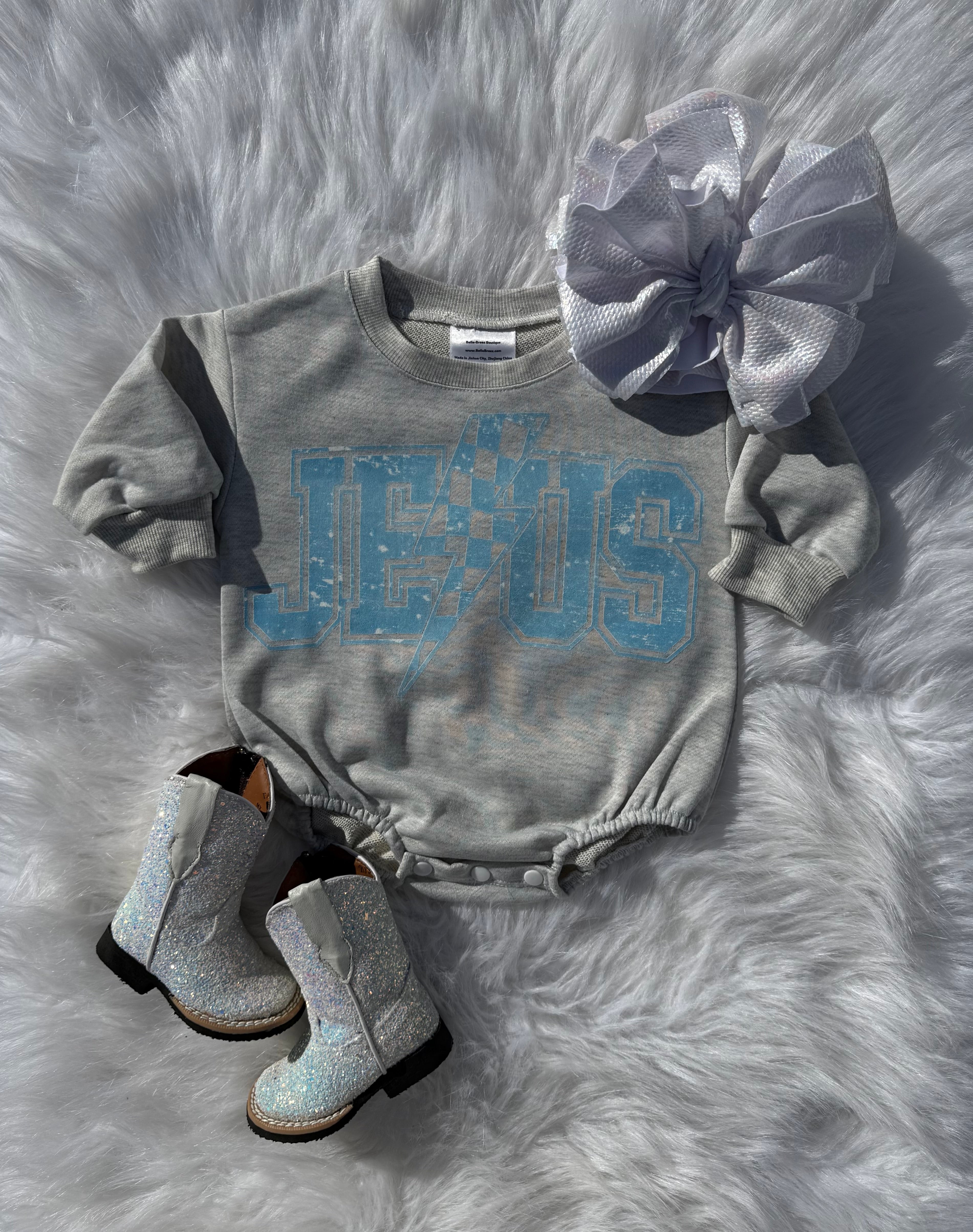 Jesus Bubble Romper