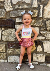 USA Pastel Romper